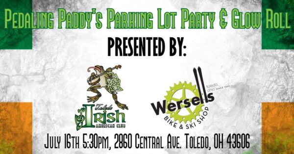 Pedaling Paddy's Parking Lot Party & Glow Roll